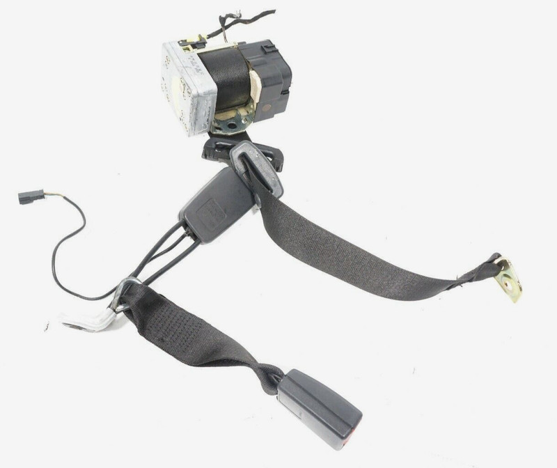 03-06 MERCEDES S430 W220 REAR LEFT SEAT BELT RETRACTOR BUCKLE BLACK 271A OEM