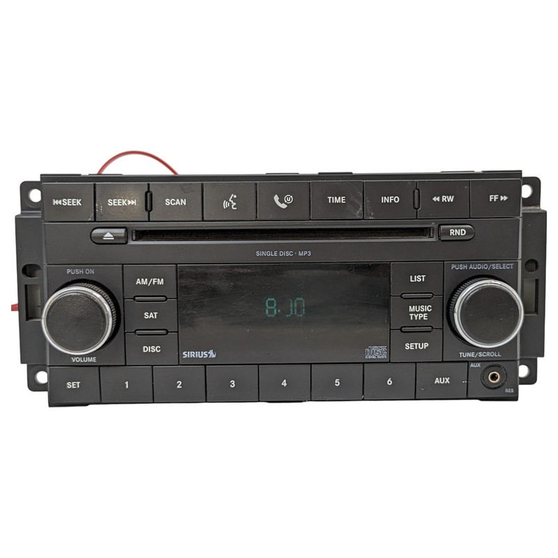 CHRYSLER DODGE JEEP RES Radio MP3 CD Player UConnect Bluetooth ipod Aux input