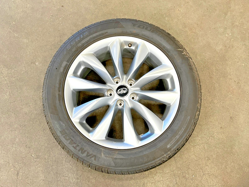 ⭐2019-2022 INFINITI QX50 WHEEL RIM TIRE 235/55/19 19X7.5 10 SPOKE OEM LOT2742