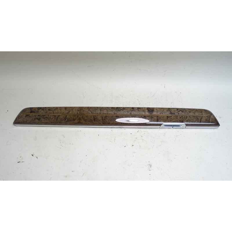 2009-2015 BMW F01 F02 7-Series Rear Window Wood Trim Strip Walnut with Inlay OEM
