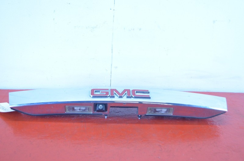 10-17 GMC TERRAIN REAR TRUNK RELEASE CHROME MOLDING TRIM OEM