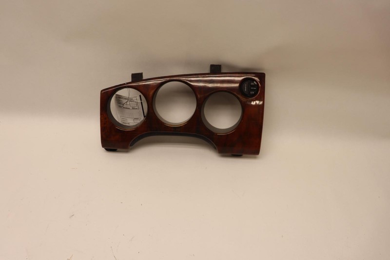 2000-2005 JAGUAR XK8 DASH INSTRUMENT CLUSTER SPEEDOMETER BEZEL TRIM COVER OEM