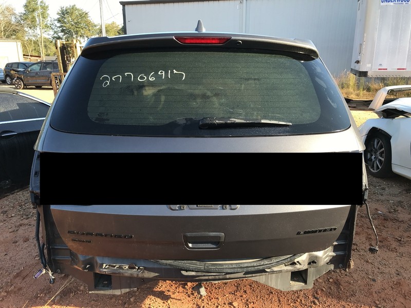 14 15 16 17 18 DODGE DURANGO TRUNK LID TRUNKLID OEM W/O TAILLIGHT
