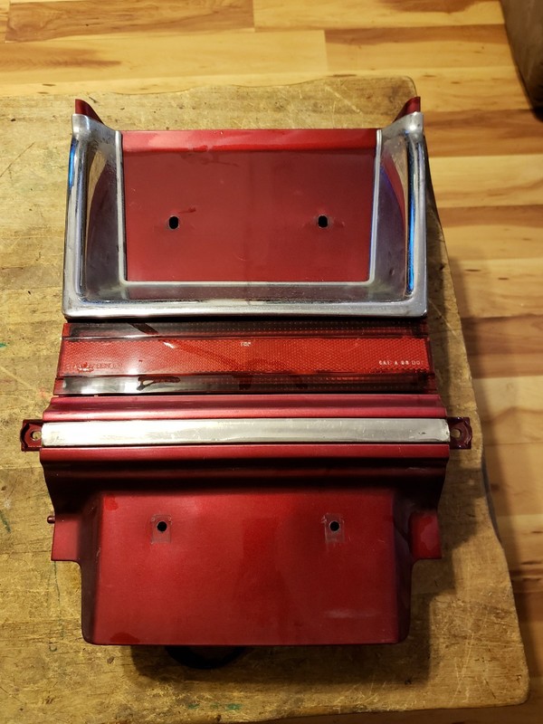 Rear Mid Section Fender - Honda GoldWing GL1500 80100-MN5-0000 RED
