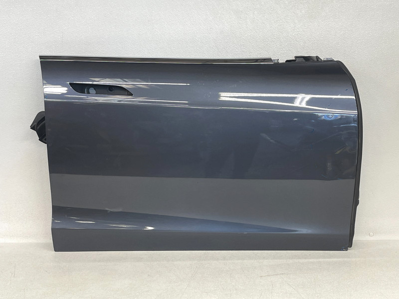 ⭐2012-2021 TESLA MODEL S FRONT RIGHT DOOR SHELL COVER PANEL GRAY ASSY OEM LOT2TP
