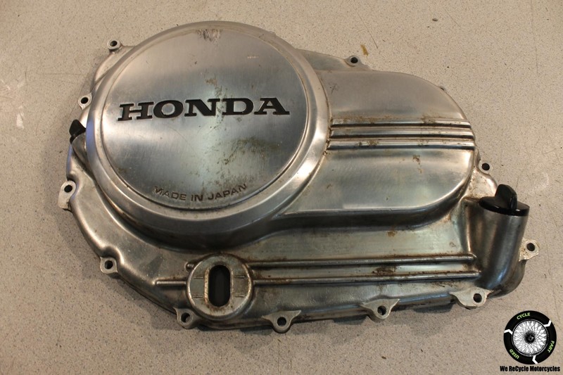 1986 Honda Magna 700 VF700C CLUTCH SIDE ENGINE MOTOR COVER GUARD VF 86