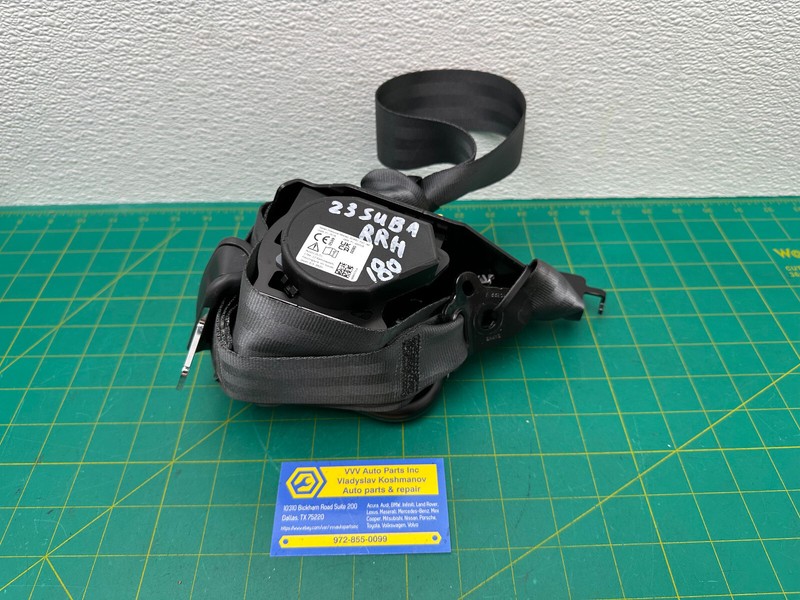 22-23 Subaru WRX REAR 2ND SECOND ROW RIGHT SIDE SEAT BELT SEATBELT OEM