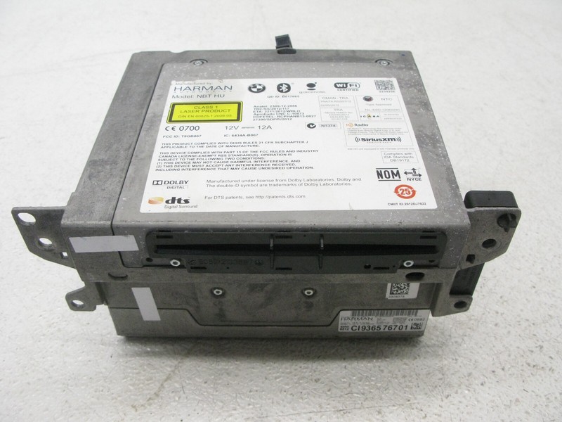 14-18 BMW F10 528i 750i 435i X4 X5 RADIO CONTROL UNIT CD PLAYER OEM 012224