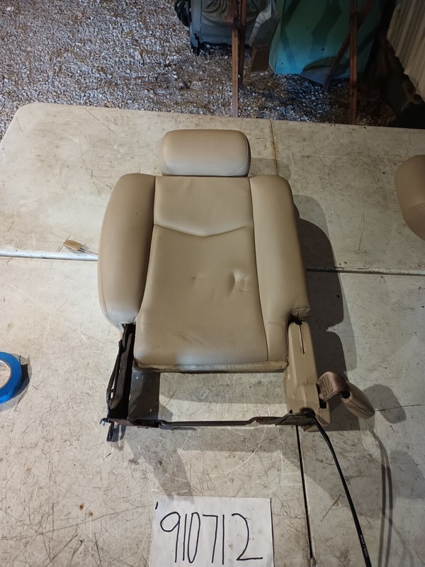 2004 -2009 SRX2nd row right passenger side seat back assembly tan