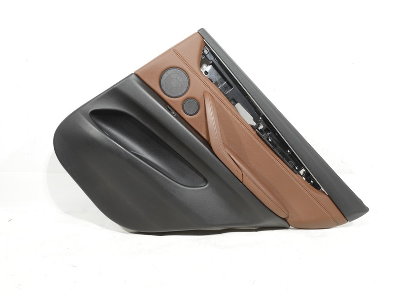 2014-2018 X5 F15 Rear RIGHT RH Side Door Interior Trim Panel Terra Brown OEM