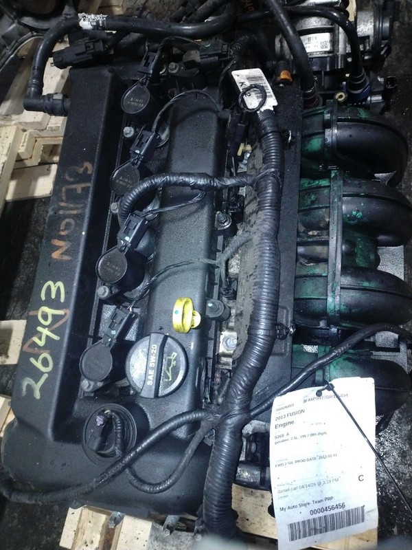 2013 Ford Fusion 2.5L Engine Complete Assembly FWD OEM 235K Miles Warranty