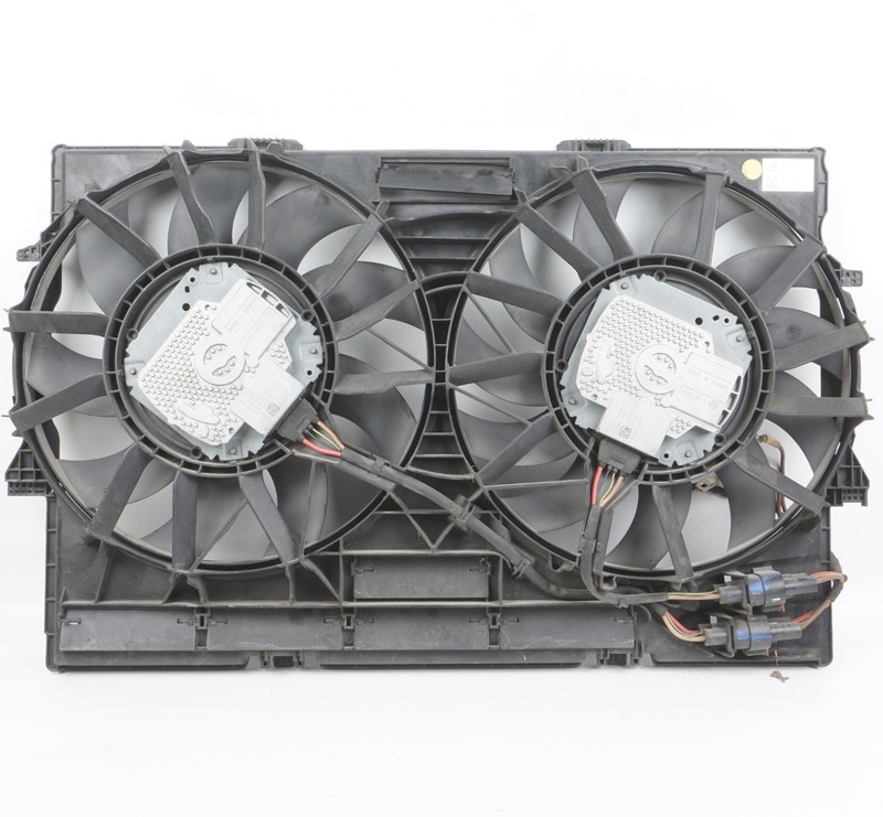 2011 - 2018 Audi A8L A8 3.0l Radiator Cooling Fan & Shroud OEM