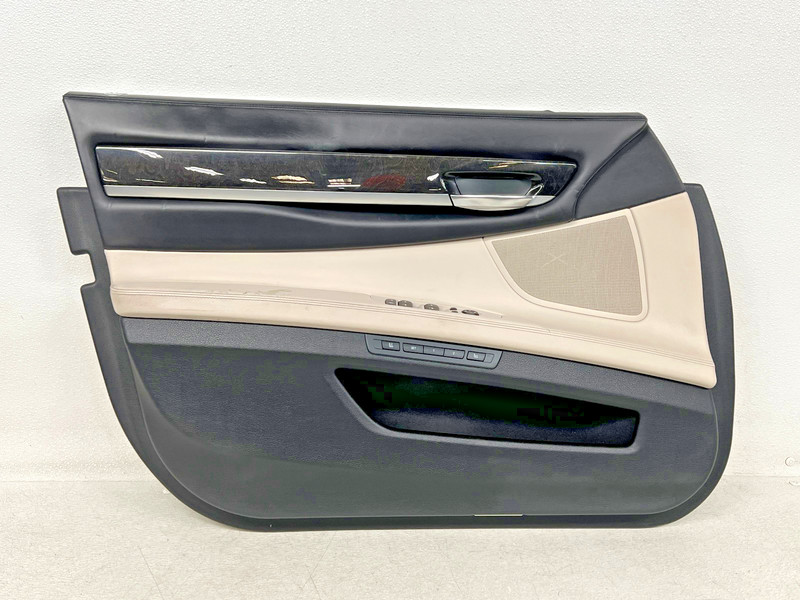 ⭐2013-2015 BMW 7-SERIES FRONT LEFT SIDE LH INTERIOR DOOR TRIM PANEL OEM LOT2715