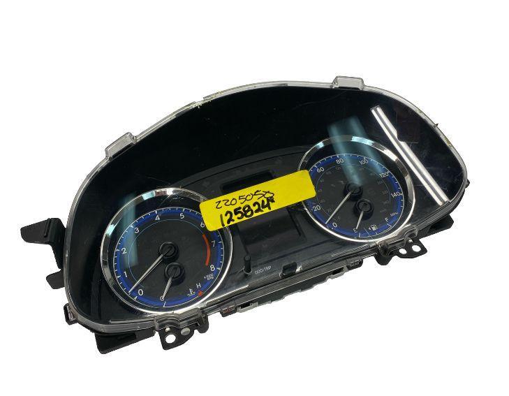 Toyota Corolla instrument cluster 17 speedometer sedan OEM 83800F2P70 broken tab