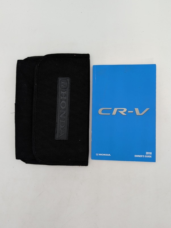 2018 Honda CR-V Owners Manual Set With Case AndFree Shipping