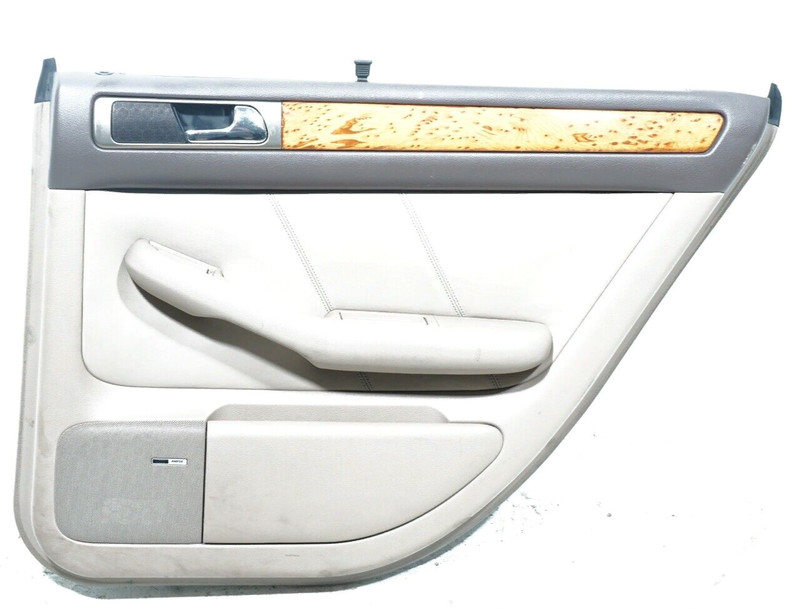 2001 AUDI A6 C5 4.2L REAR RIGHT SIDE DOOR PANEL TRIM SUN SHADE LY1T/LY1T OEM