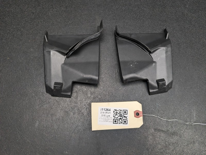 2PC Hood Right & Left Male Dovetail 2019 Infiniti QX50 80521-5NA0A 2020 - 2024