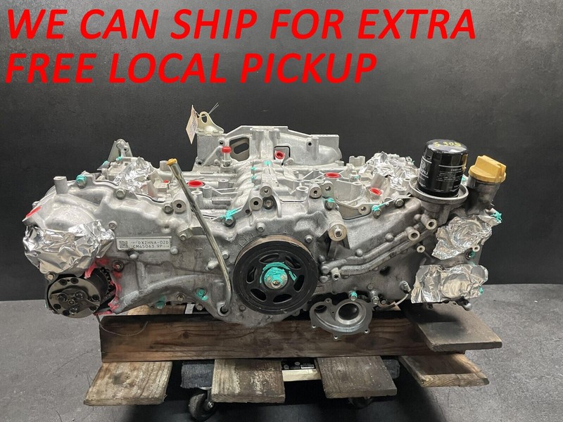 Engine Motor 2.5L 21k Miles 2022 Subaru Forester Limited 10100-CF170 2023 2024 X