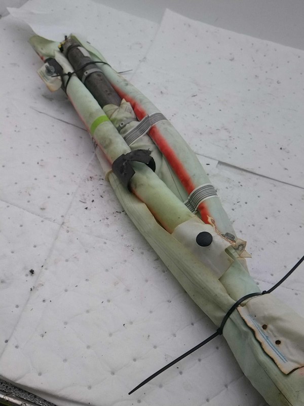 2017 Jeep Grand Cherokee Right Curtain Air Bag White 154k Miles OEM Used