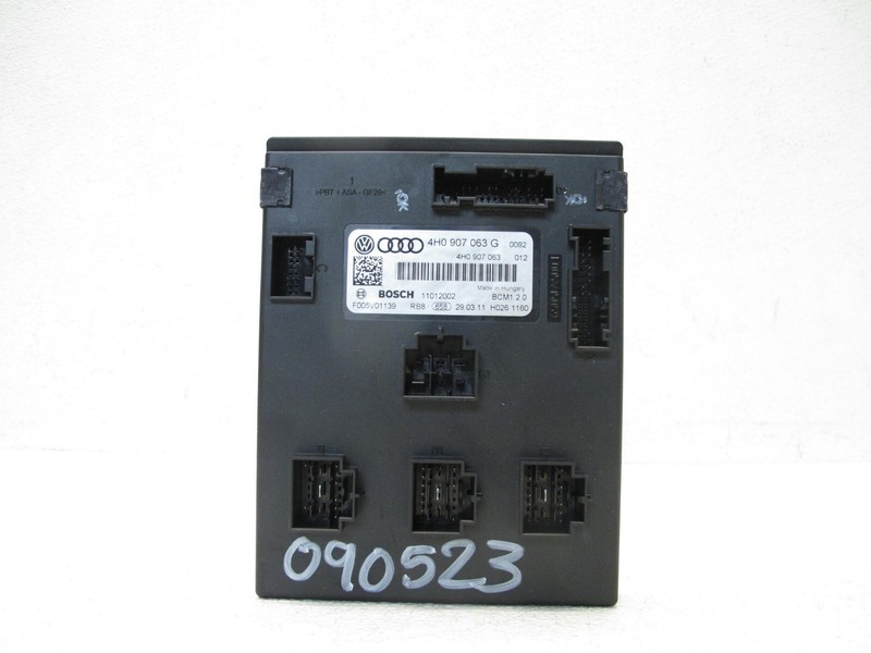 12-18 AUDI C7 A6 S6 A7 S7 QUATTRO BODY CONTROL MODULE COMPUTER BCM OEM 090523