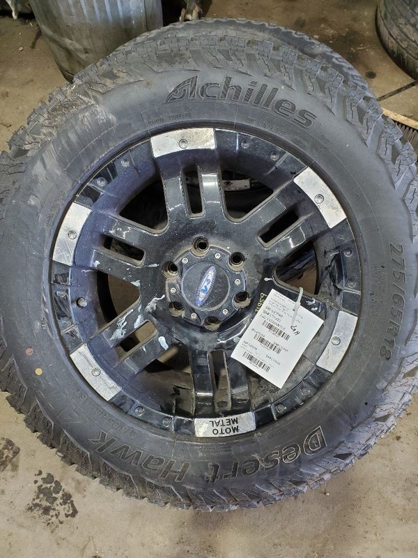 Wheel 18x7-1/2 Aluminum 5 Spoke Split Spokes Fits 05-08 FORD F150 PICKUP 295627
