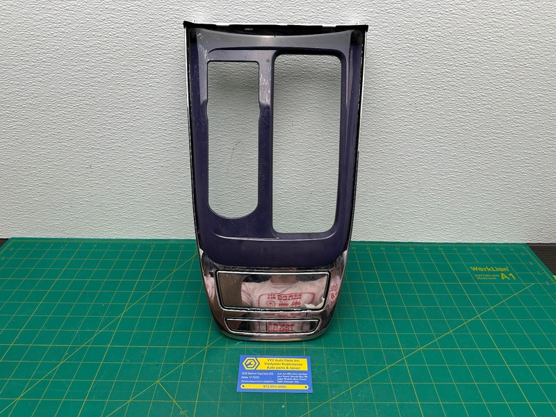 10-14 JAGUAR XJ XJR FRONT CENTER CONSOLE SHIFTER CUP HOLDER TRIM BEZEL COVER OEM
