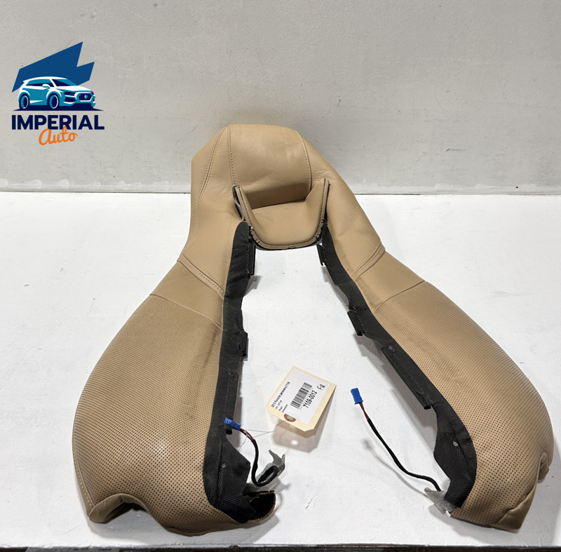 2015 Porsche Panamera Seat Upper Cushion Front Right BEIGE OEM