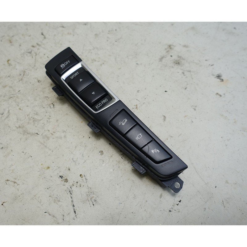 Damaged 2015-2017 BMW X3 SAV Front Center Console Swithc Unit PDC OEM