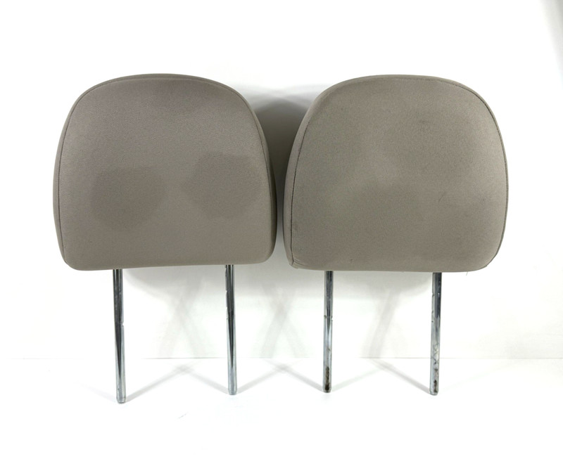 2008-2012 Ford Escape Mariner Tribute Front Seats Headrest Stone Gray Cloth