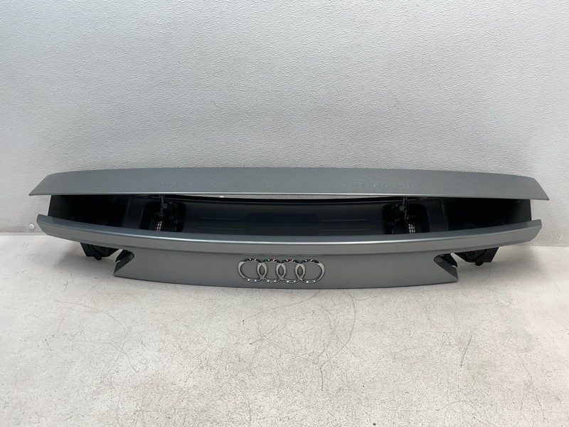12 13 14 15 Audi S7 Rear Trunk Tailgate Lid Spoiler Cover Panel Silver 1605 OEM