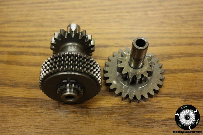 11 SUZUKI AN 650 BURGMAN EXECUTIVE ABS STARTER MOTOR IDLE IDLER GEARS AN650