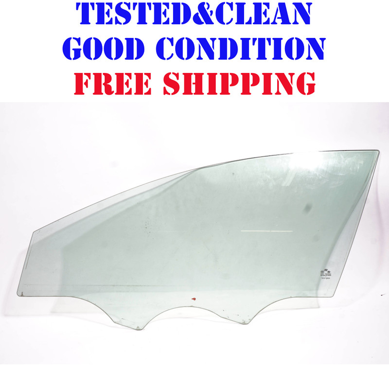 2011-14 HYUNDAI SONATA FRONT LEFT DRIVER SIDE DOOR WINDOW GLASS OEM