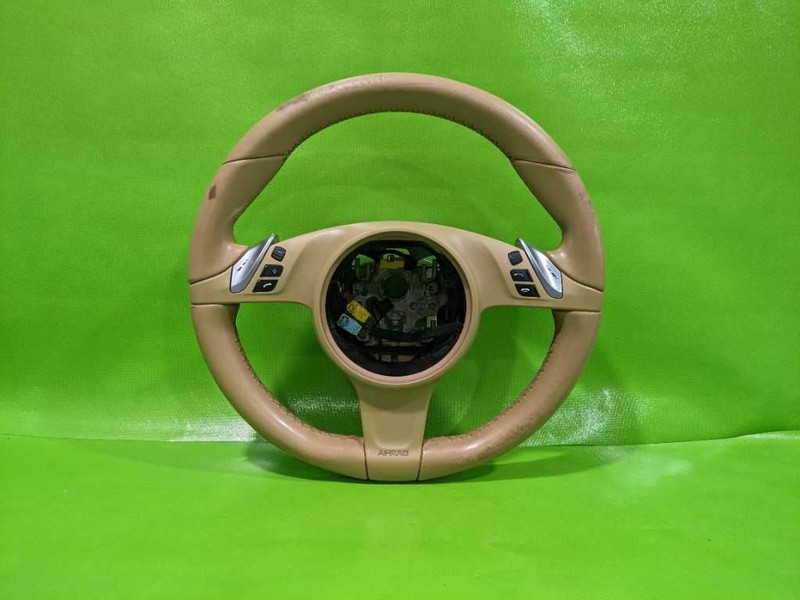 10-16 PANAMERA STEERING WHEEL OEM 4557-6