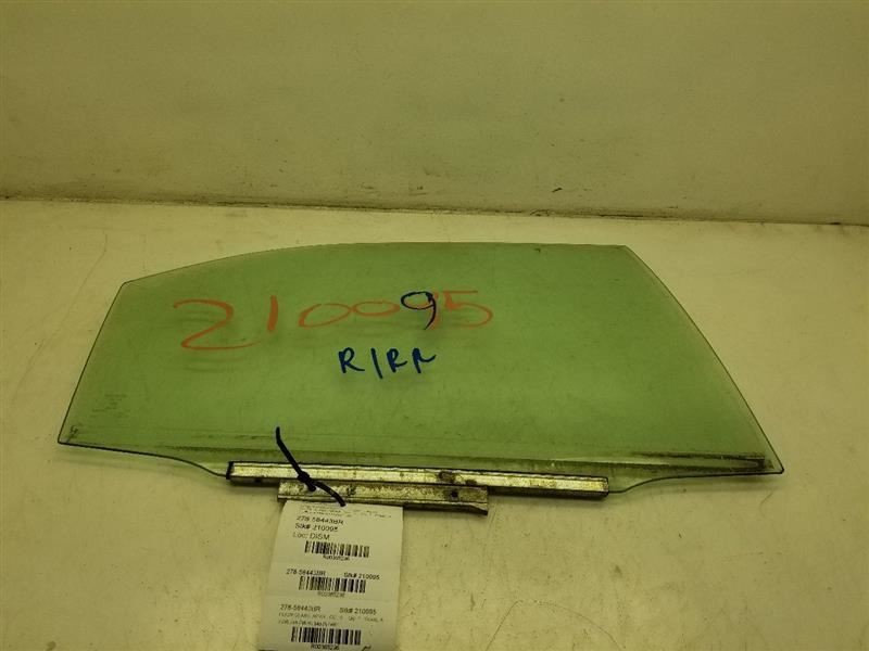 Passenger Right Rear Door Glass Without Ultraviolet Fits 02-06 CAMRY