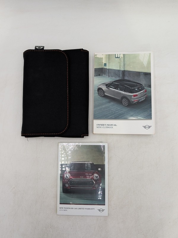 2020 Mini Cooper Mini Clubman Owners Manual With Case Free Shipping