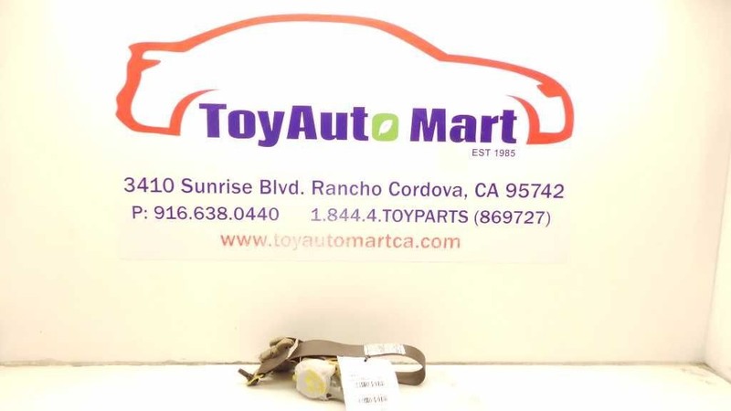 04 05 06 07 08 TOYOTA COROLLA PASSENGER SIDE FRONT SEAT BELT ASSEMBLY