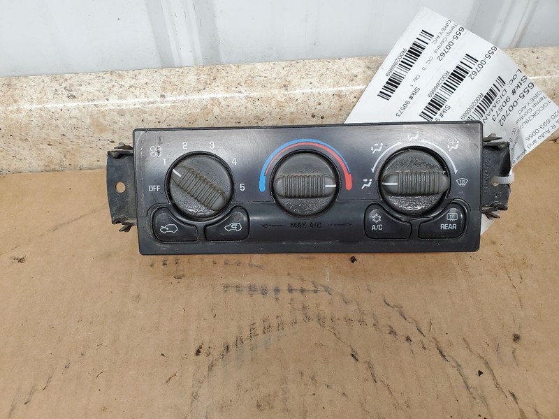 Temperature Control With AC Manual Control Fits 99-02 SIERRA 1500 PICKUP 286889