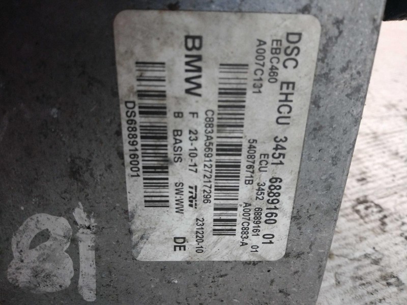 2018 BMW 530I ABS Pump & Motor Assembly OEM 660792 75K Miles Grey