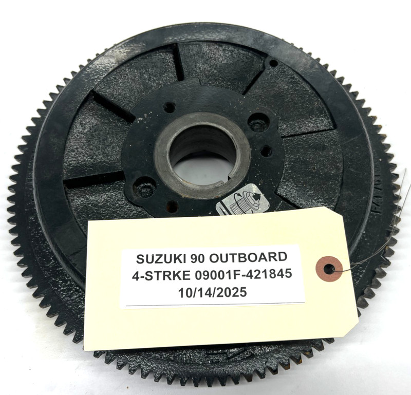 OEM SUZUKI 90HP FLYWHEEL PN# 32102-90J00 FRESHWATER!