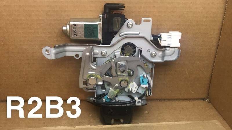 09-14 NISSAN MURANO REAR HATCH TRUNK LOCK LATCH WITH POWER LIFTGATE ACTUATOR