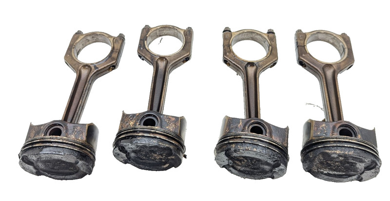 2012���2016 BMW 328i F30 N26 2.0L Pistons With Connecting Rods Set of 4 OEM