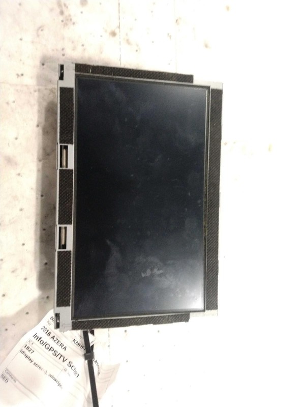 2016 Hyundai Azera Infotainment Display OEM Silver 65K Miles NJ25-22112-552822