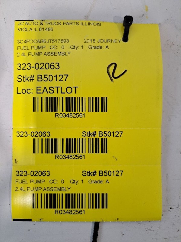 Fuel Pump Assembly FWD 2.4L Fits 09-20 JOURNEY 3482561