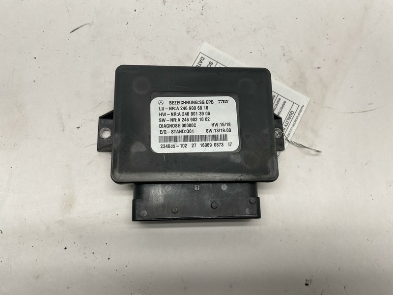 2017 MERCEDES GLS350D GLS450 PARKING BRAKE CONTROL MODULE 2469006816