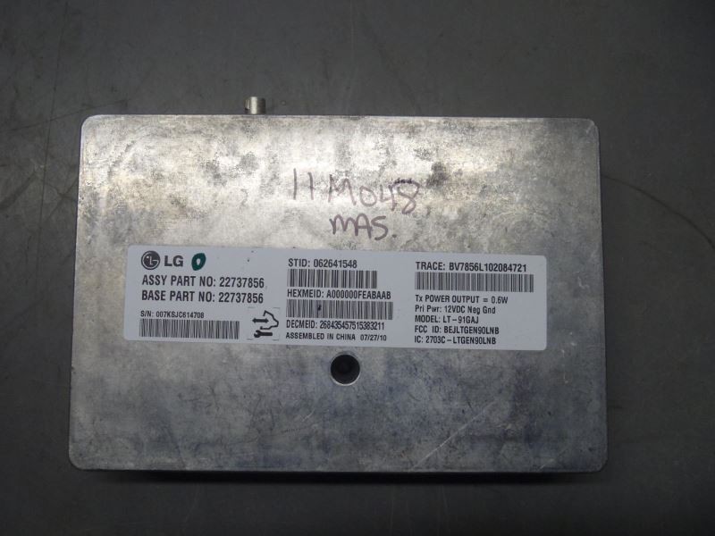 Communication OnStar Control Module 22737856 Fits 2011 Chevrolet Traverse 73892