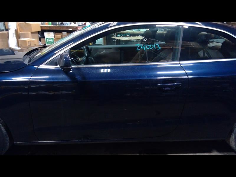 Driver Left Front Door Blue Electric Coupe Fits 08-17 AUDI A5 1279026