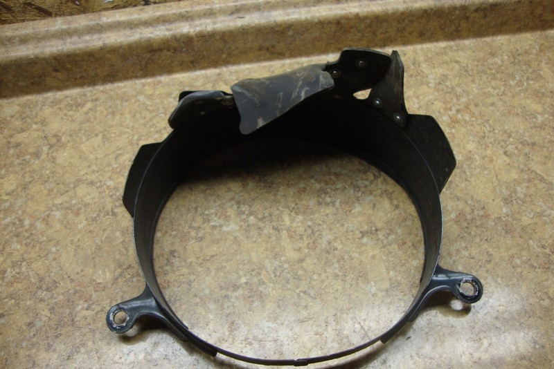 1980 Honda CX500 CX 500 D CX500D Deluxe Engine Radiator Cover Shroud Coolant