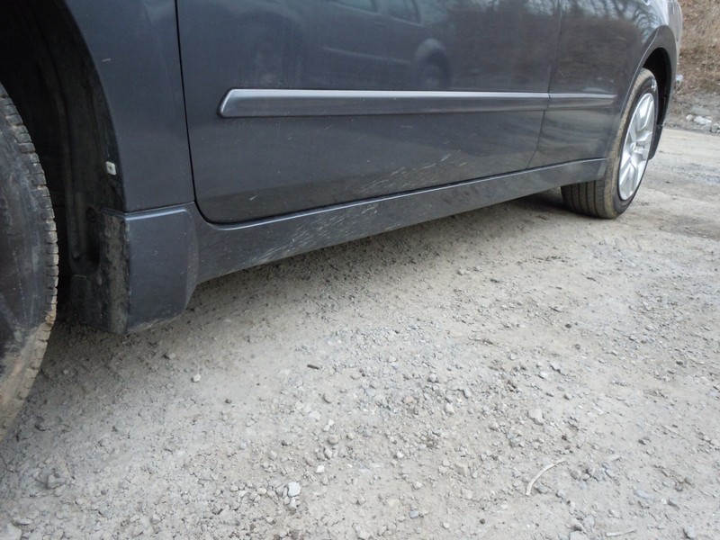 2007-2012 Nissan Altima Sdn Rocker Panel Side Skirt Moulding Driver Left OEM K50