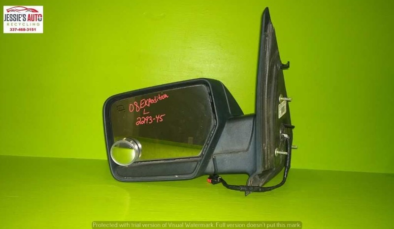 07 08 09 10 11 FORD EXPEDITION EL XLT DRIVERLEFT SIDE VIEW MIRROR OEM 2293-45