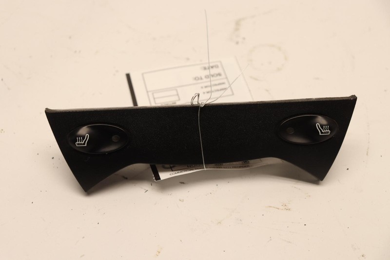 1999-2004 PORSCHE 911 CENTER CONSOLE SEAT HEATER SWITCH W/ BEZEL COVER TRIM OEM